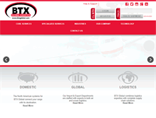 Tablet Screenshot of btxglobal.com